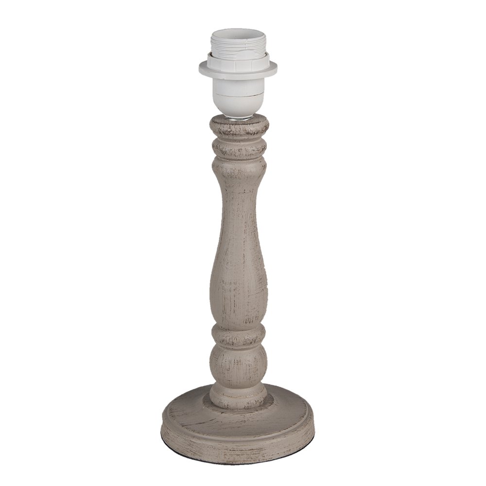 Lampensockel Tischlampe Braun? 12x31 cm E27/max. 1x40W