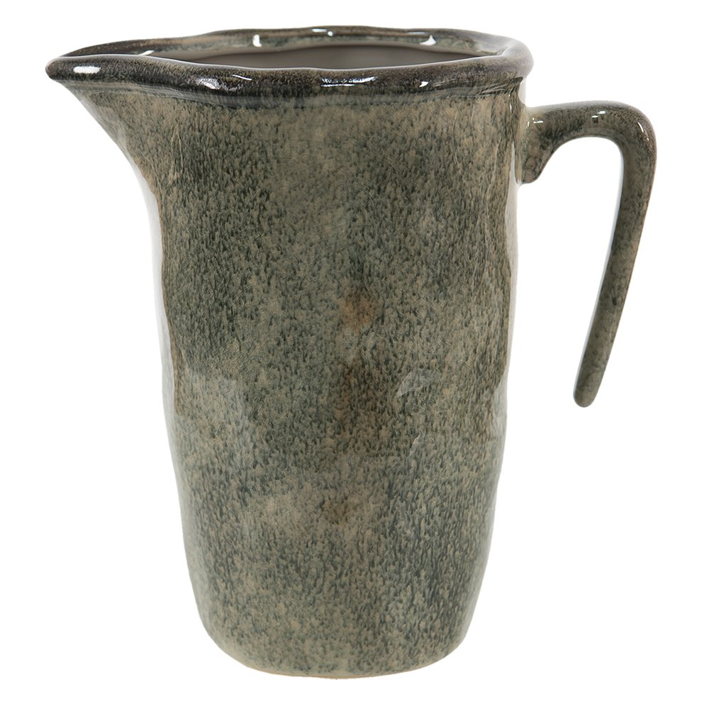 Dekokrug Grün, Keramik 22x14x22 cm / 1850 ml