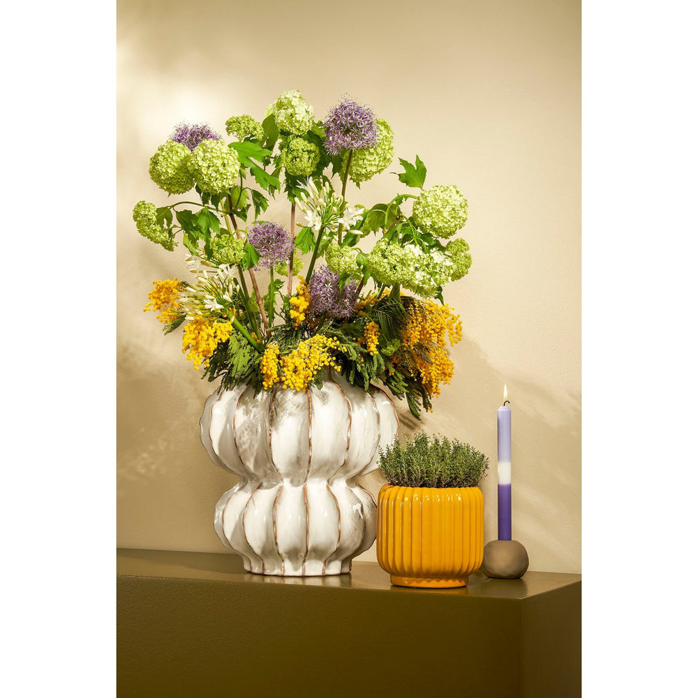 
                      
                        Altea Vase – H35 x Ø33 cm – Keramik – gebrochenes Weiß
                      
                    