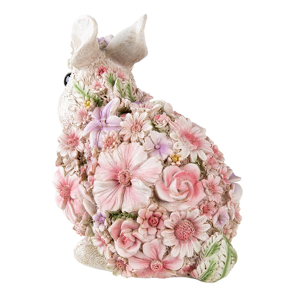 
                      
                        Dekorationsstatue Kaninchen Weiß, Rosa 19x12x18 cm
                      
                    