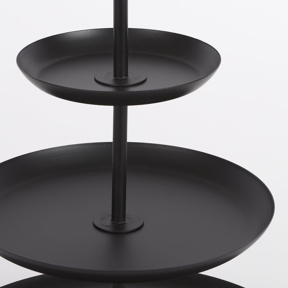 
                      
                        Rama Etagere 3-stöckig – H55 x Ø38 cm – Metall – Schwarz
                      
                    