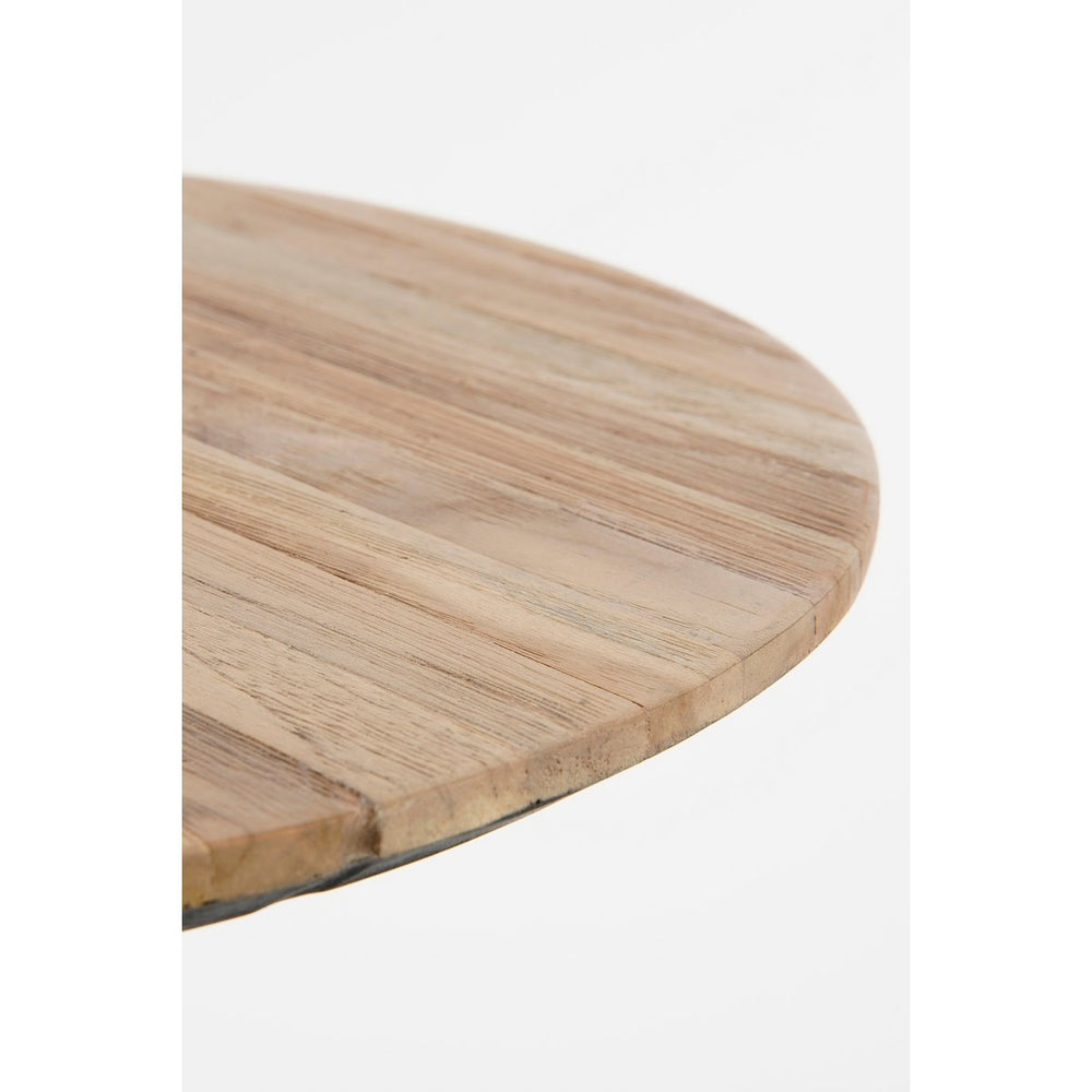 
                      
                        Jailey Beistelltisch – 2er-Set – H49 x Ø50 cm – Recyceltes Holz – Braun
                      
                    