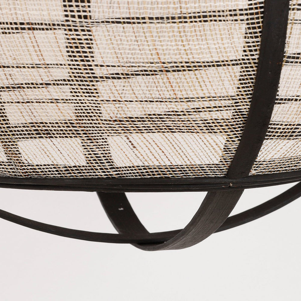 
                      
                        Pella Hängelampe – H44 x Ø45 cm – Leinen – gebrochenes Weiß
                      
                    