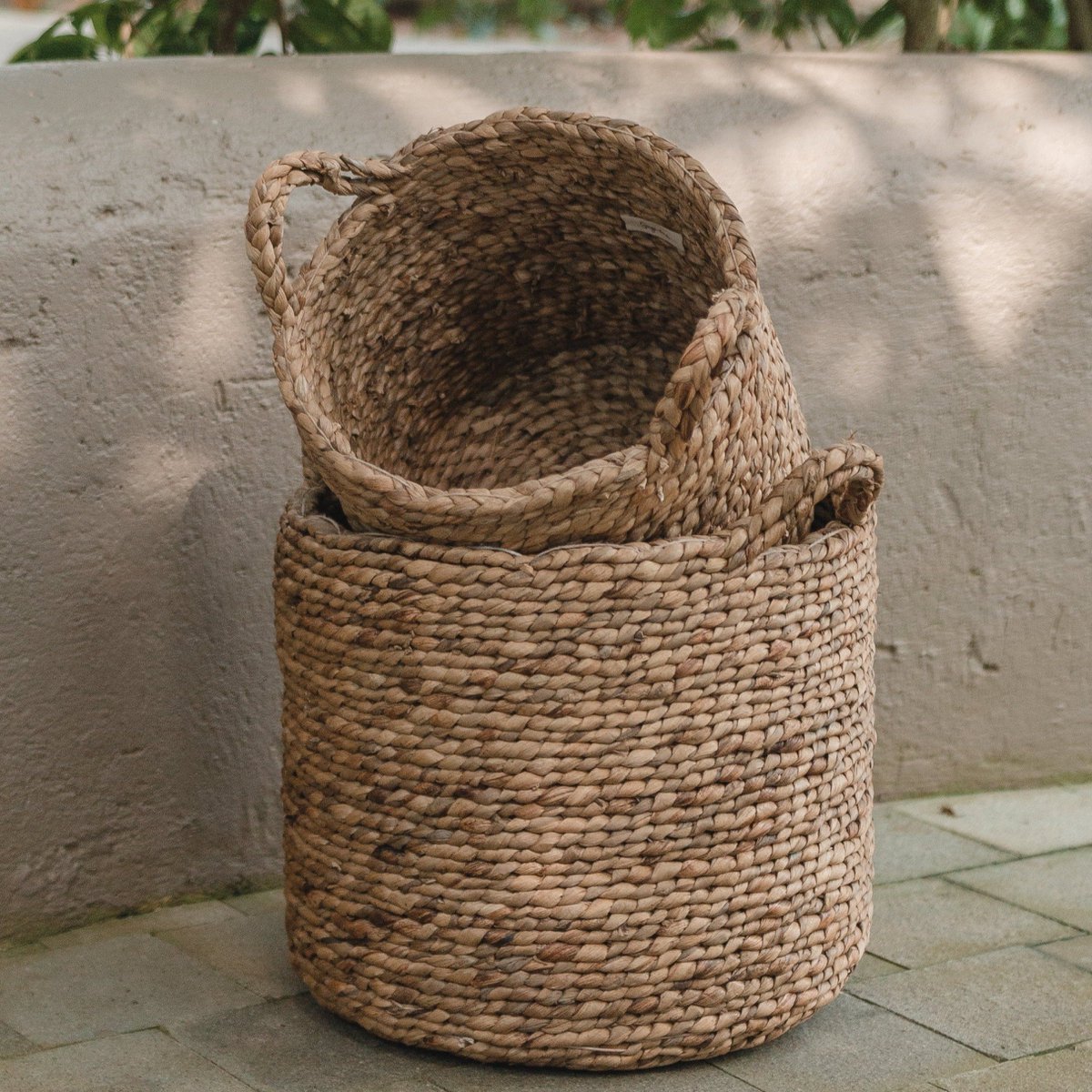 Korb BALAI aus handgeflochtener Wasserhyazinthe