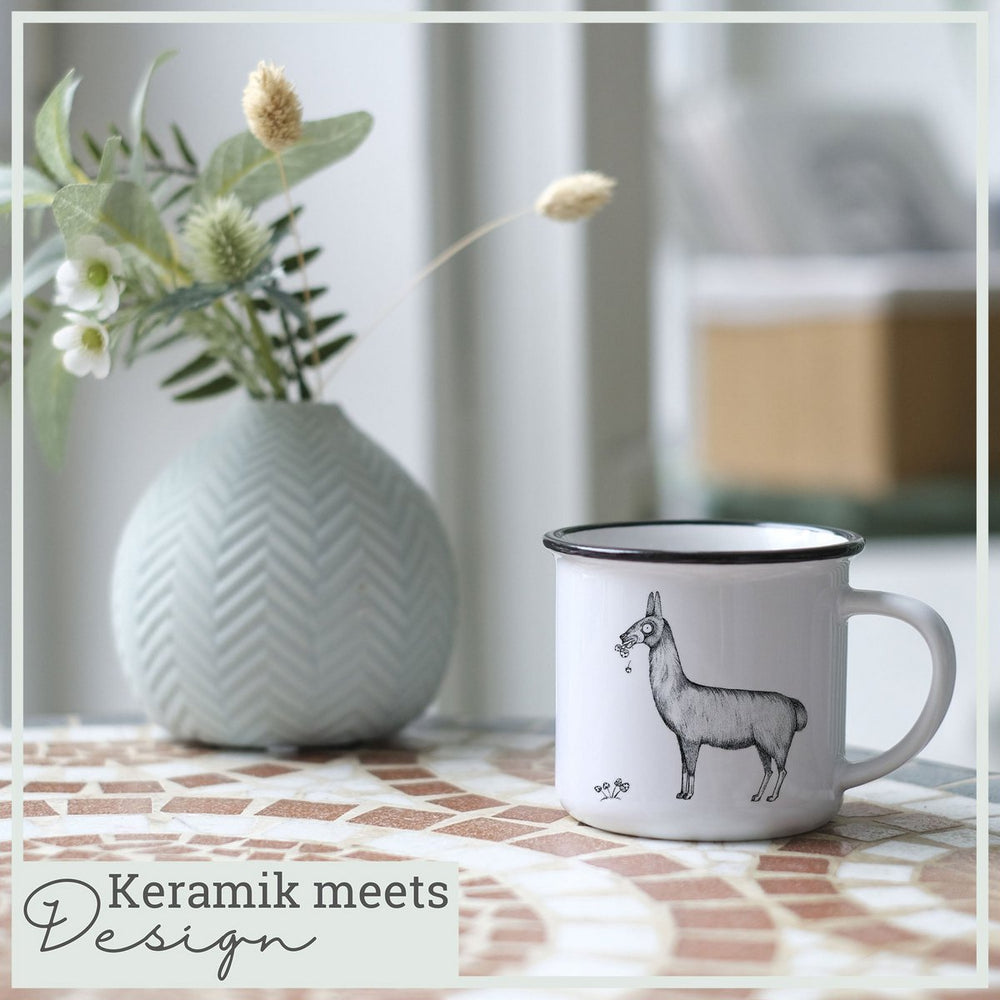 
                      
                        Keramiktasse – Lama
                      
                    