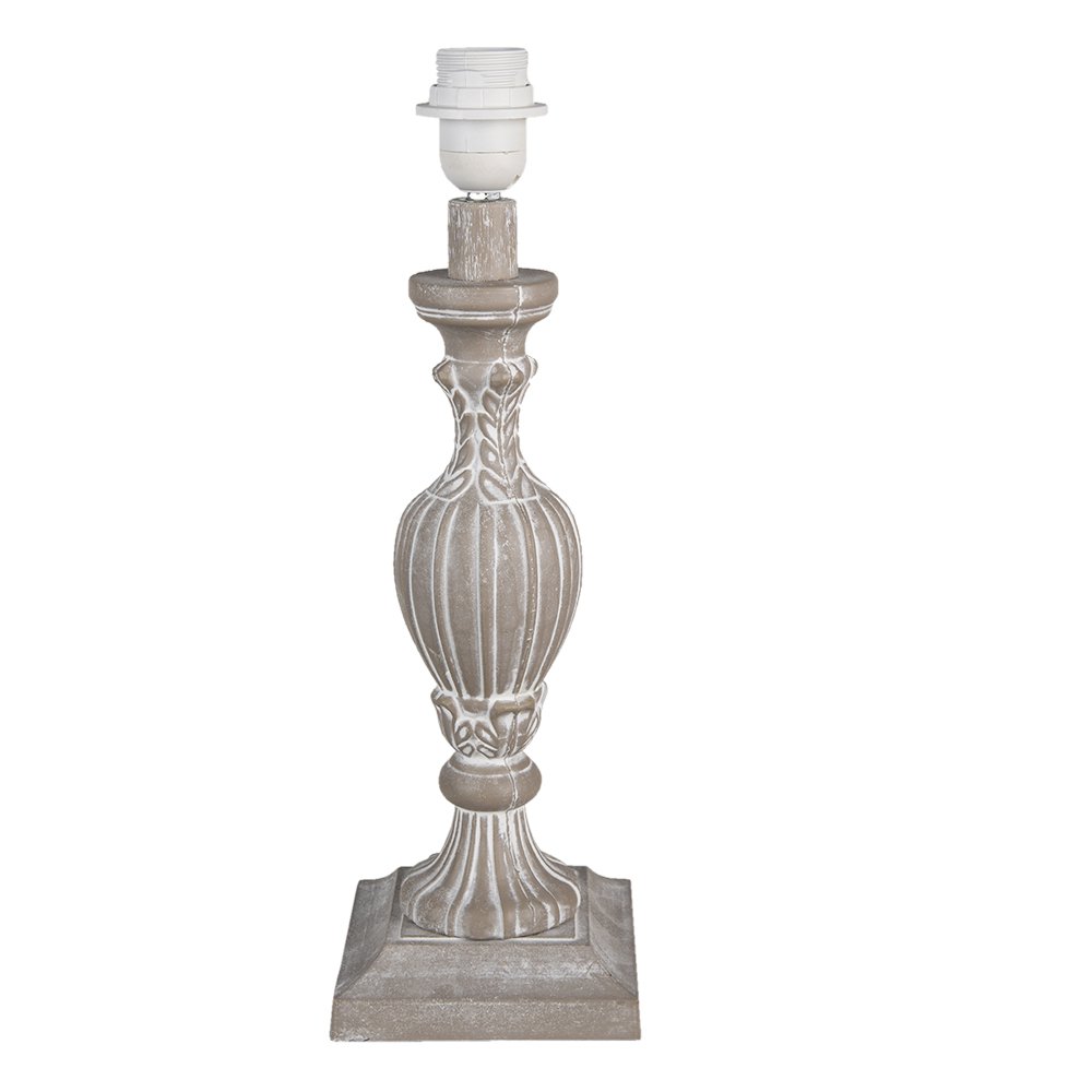 
                      
                        Lampensockel Tischlampe Braun? 14x43 cm E27/max. 1x40W
                      
                    