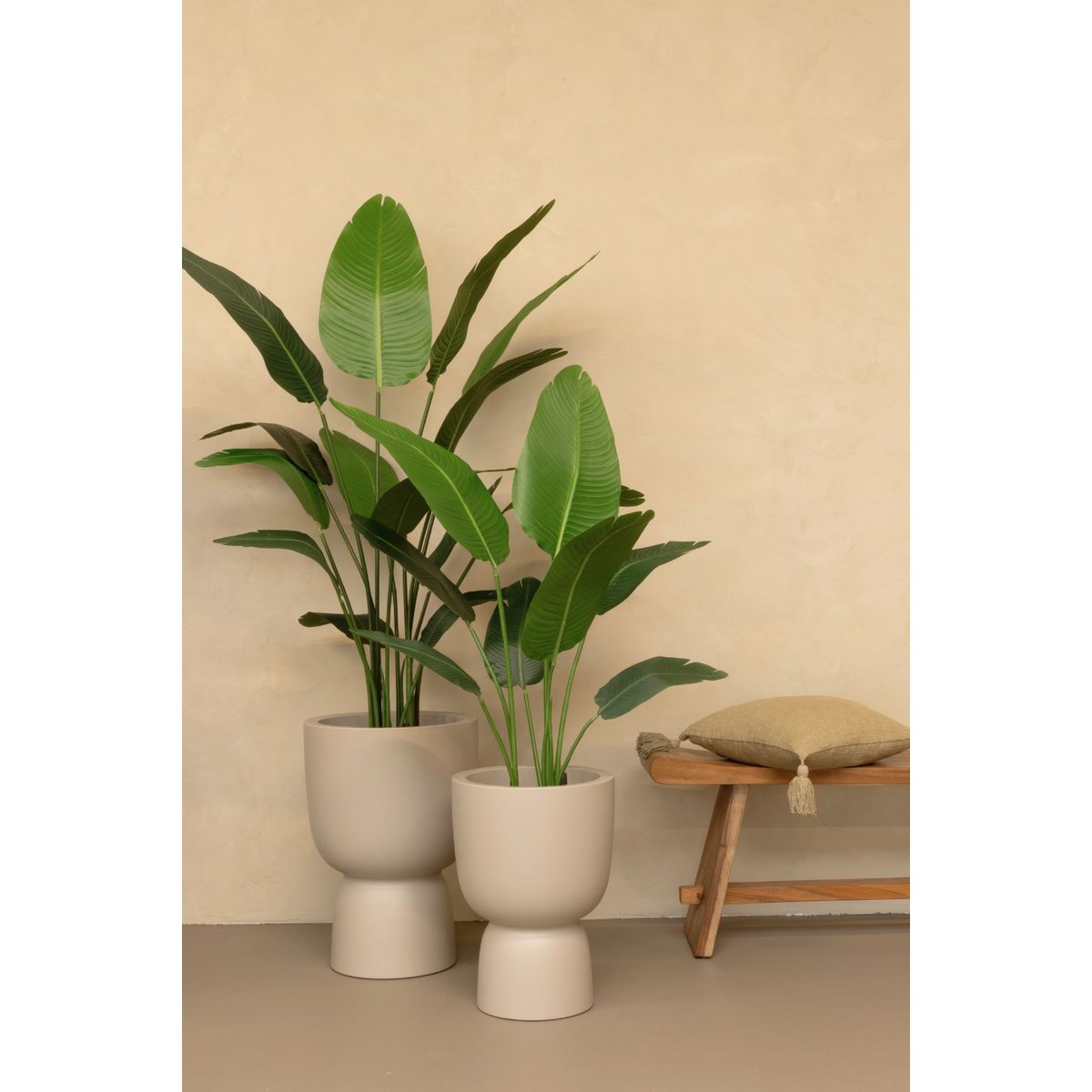 Künstliche Strelitzia-Pflanze 120 cm – Tannendiele BlumenGut Düsseldorf