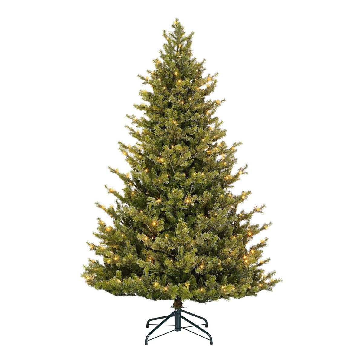 Künstlicher Weihnachtsbaum Clive mit Beleuchtung 185 cm