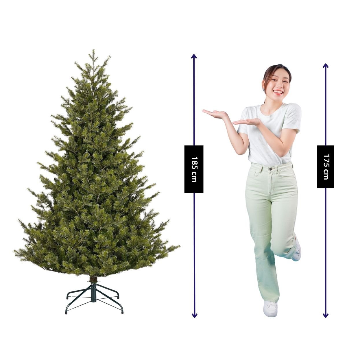 Künstlicher Weihnachtsbaum Clive 185 cm