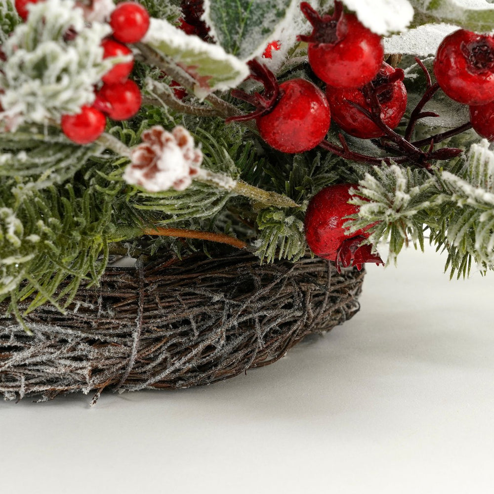 
                      
                        Glockenturm-Weihnachtskranz – Ø40 cm – Grün
                      
                    