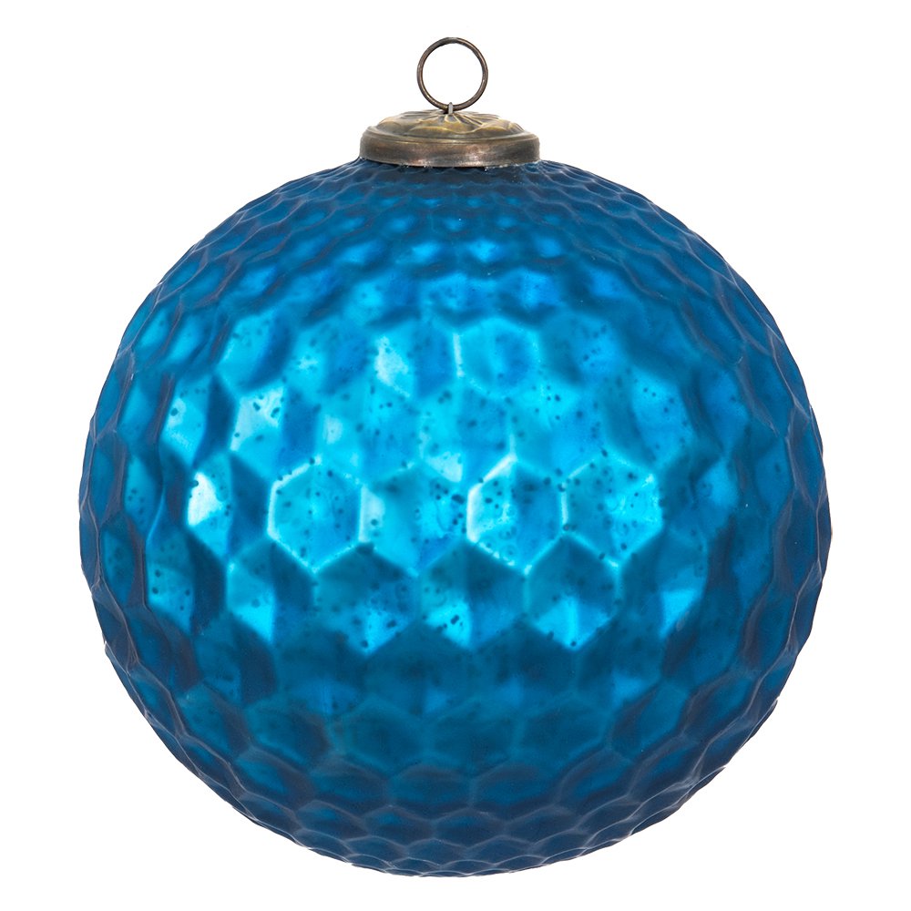 Weihnachtskugel XL Blau? 25x25 cm