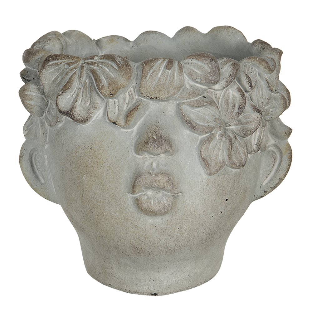 Blumentopf Indoor Grau 30x27x26 cm