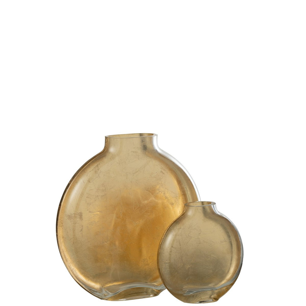 
                      
                        Vase Miki - Glas - transparent/gold - groß
                      
                    