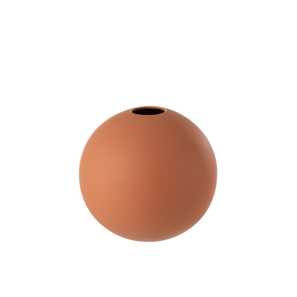 Vase Sphere - Keramik - Rost - groß - 23,50 cm hoch