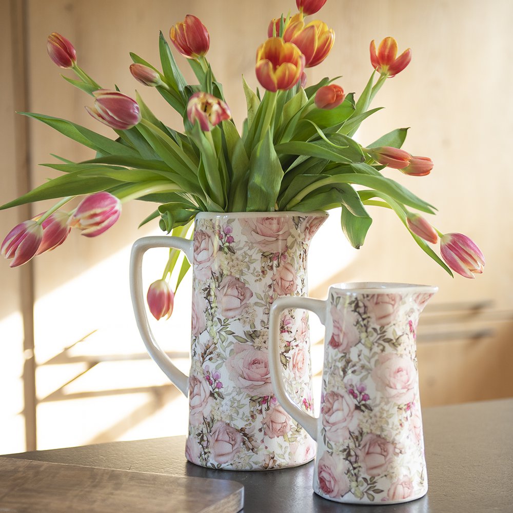 
                      
                        Dekorationsdose Rosa, Keramik 20x13x25 cm / 2100 ml
                      
                    