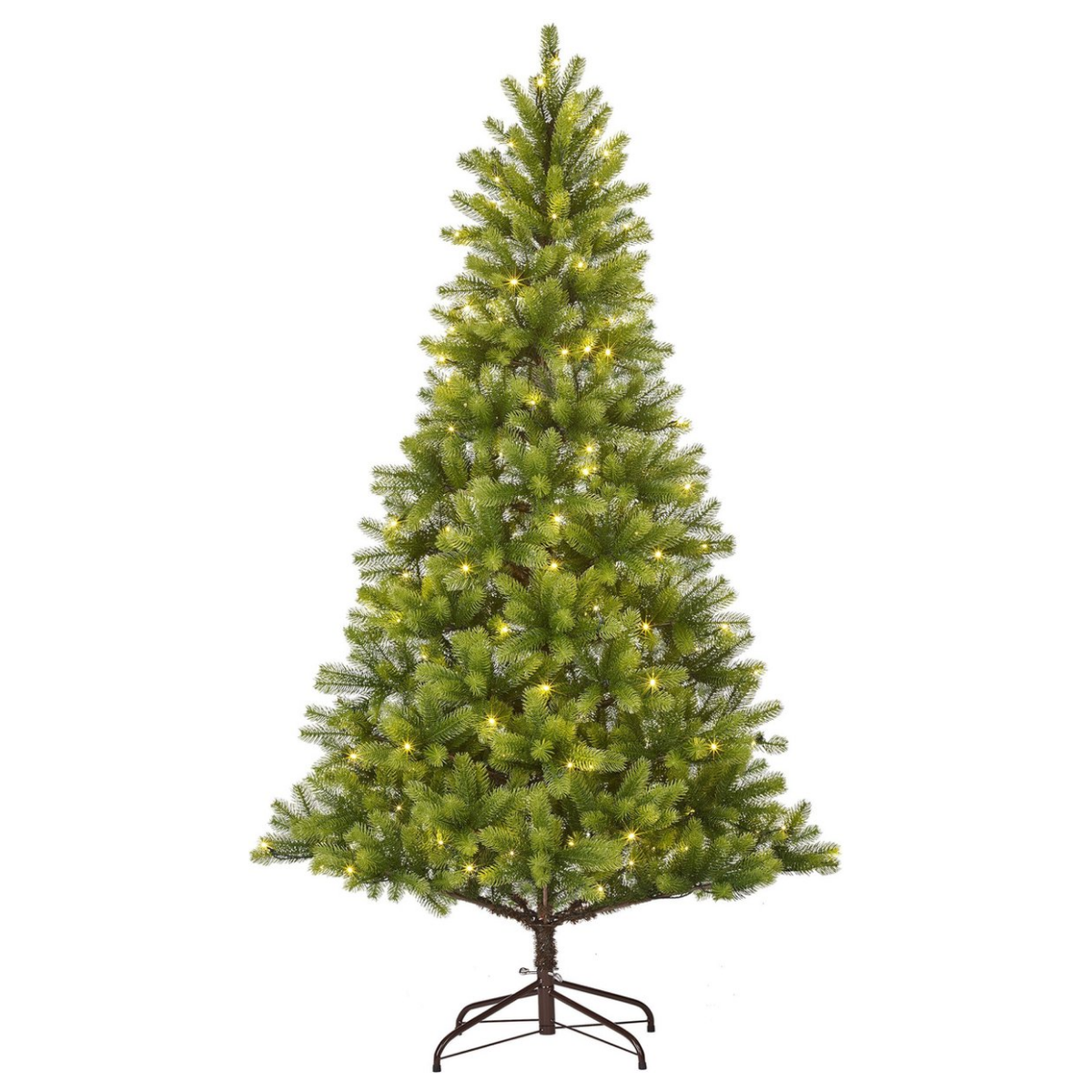 Künstlicher Weihnachtsbaum Nagoya Green, 180 cm, mit LED-Beleuchtung