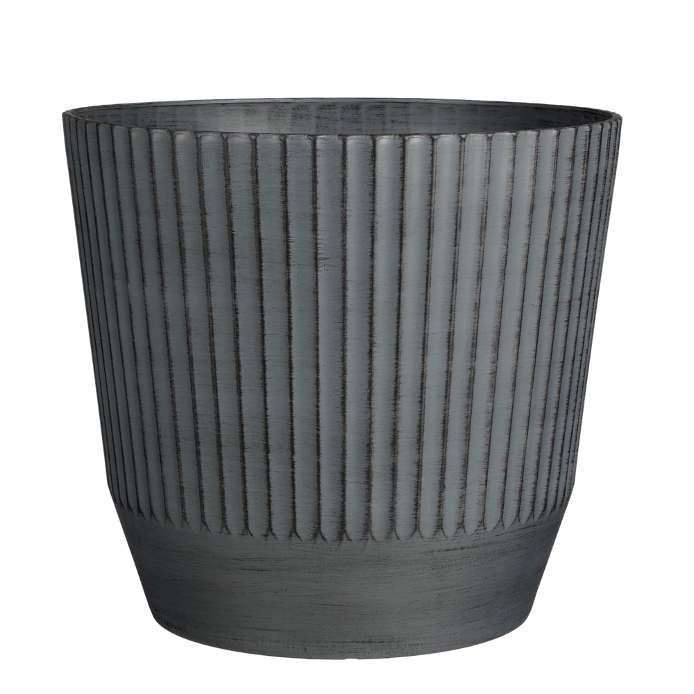 Rio Outdoor-Blumentopf – H41 x Ø45 cm – Dunkelgrau