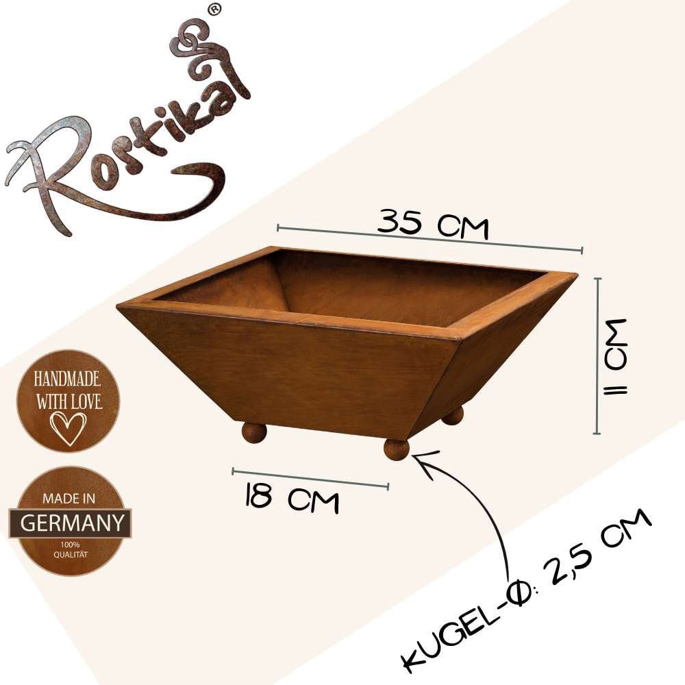 
                      
                        Schale 35 x 35 mit Kugeln
                      
                    