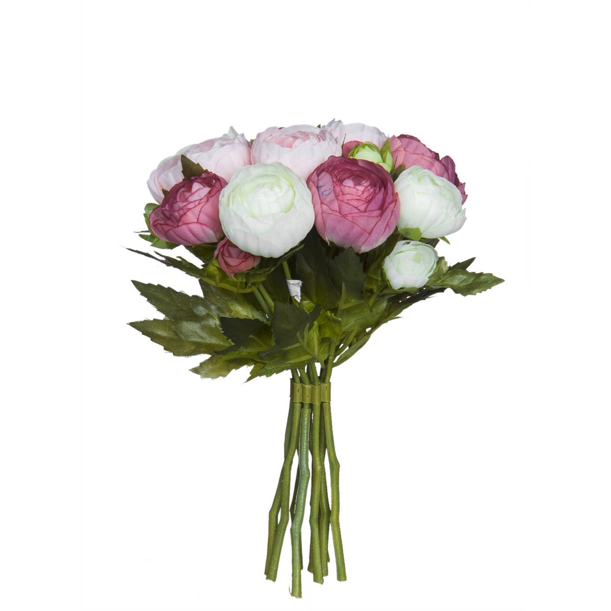 Blumenstrauß aus rosa Polyester