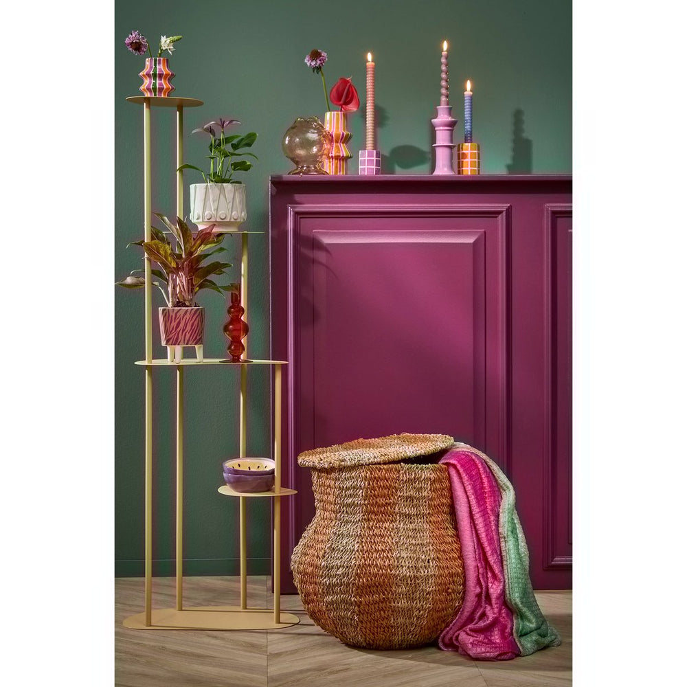 
                      
                        Tacoma Aufbewahrungskorb mit Deckel – H47 x Ø50 cm – Jute – Gelb
                      
                    