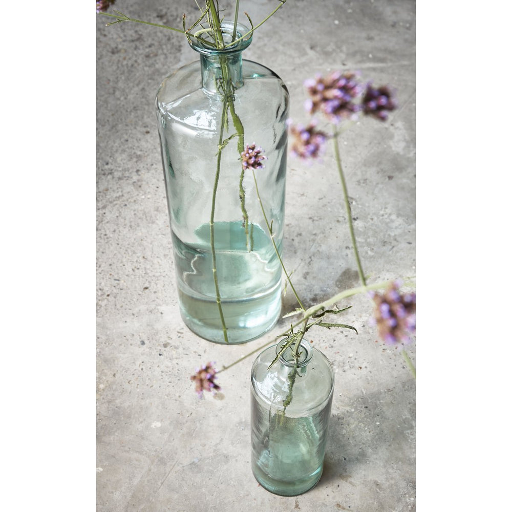 
                      
                        Guan-Flaschenvase – H75 x Ø25 cm – recyceltes Glas – transparent
                      
                    