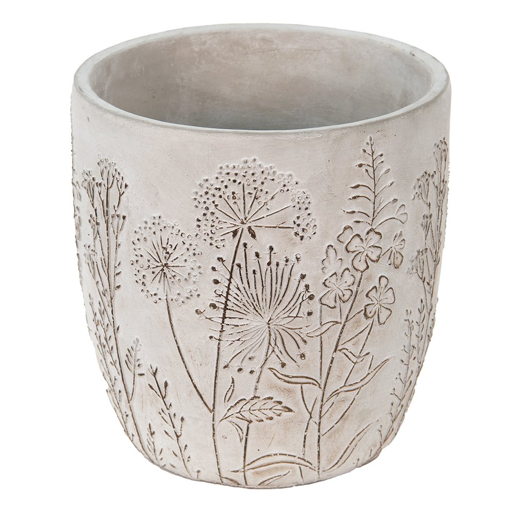 Blumentopf Indoor Grau, Beige ? 20x21 cm