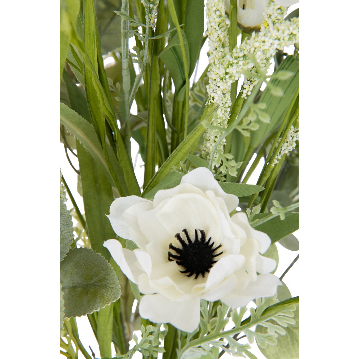 Kunstblumenstrauß in Weiß