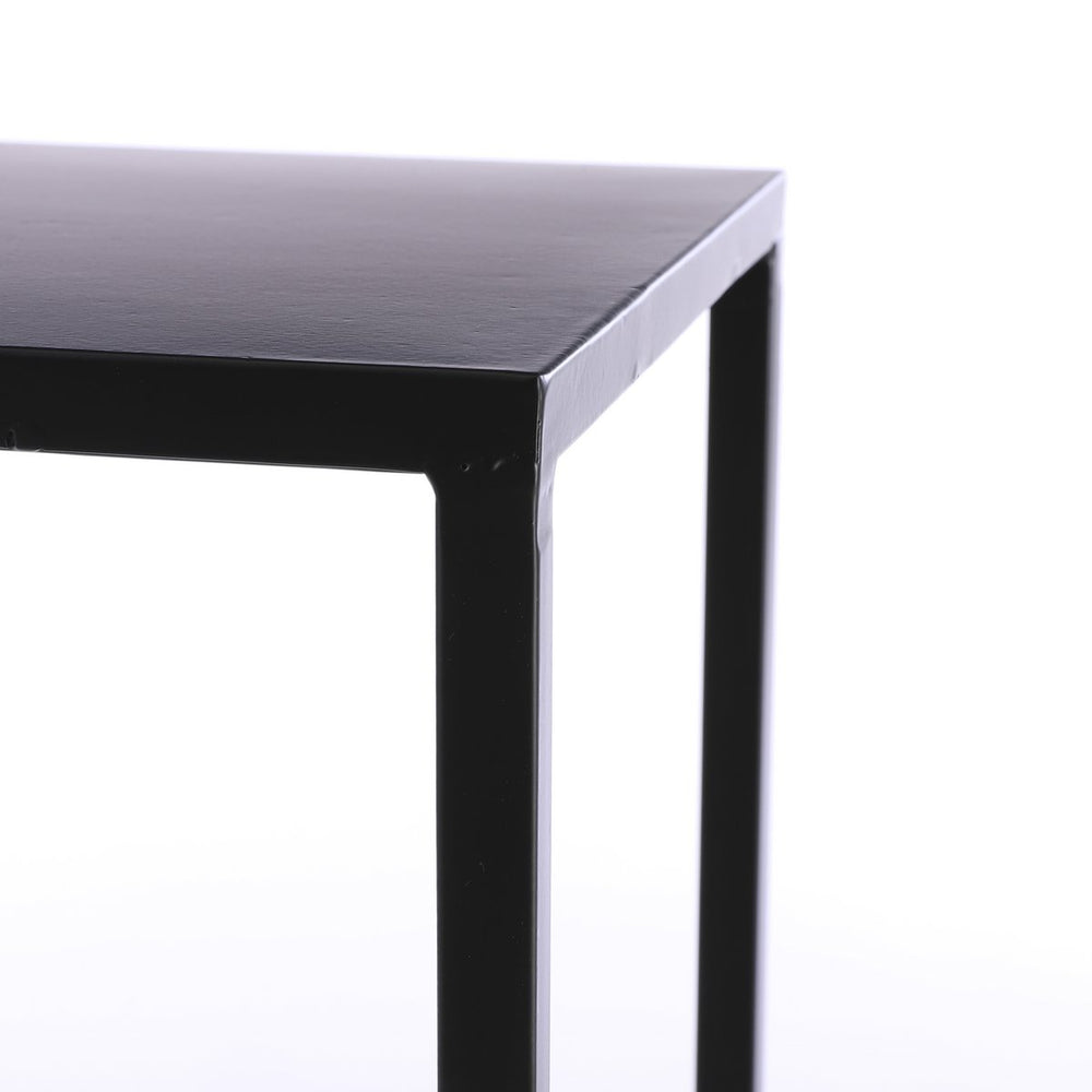 
                      
                        Goa Beistelltisch – 2er-Set – L35 x B35 x H33 cm – Metall – Schwarz
                      
                    