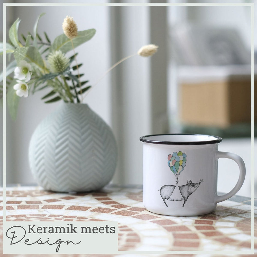 
                      
                        Keramiktasse – Sau viel Glück
                      
                    