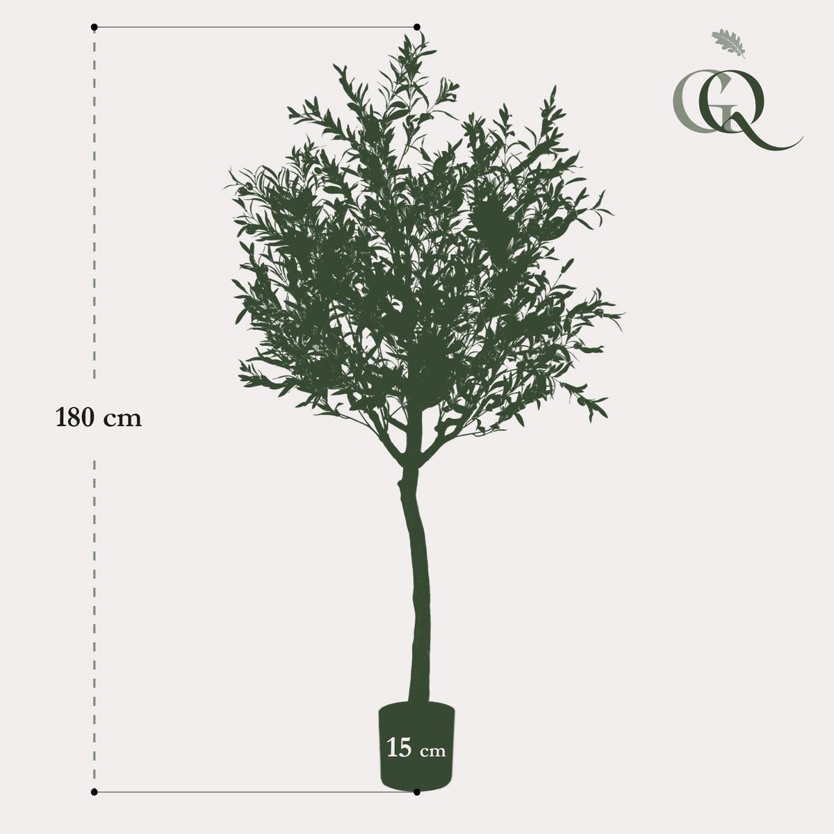 Kunst Olivenbaum - Olea Europaea - Olivenbaum