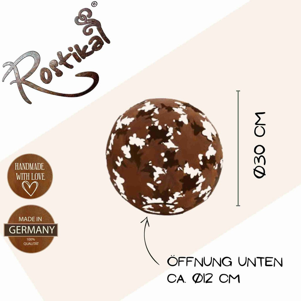
                      
                        Metall Blätter Kugel | Deko Idee für Ihre Herbstdeko
                      
                    