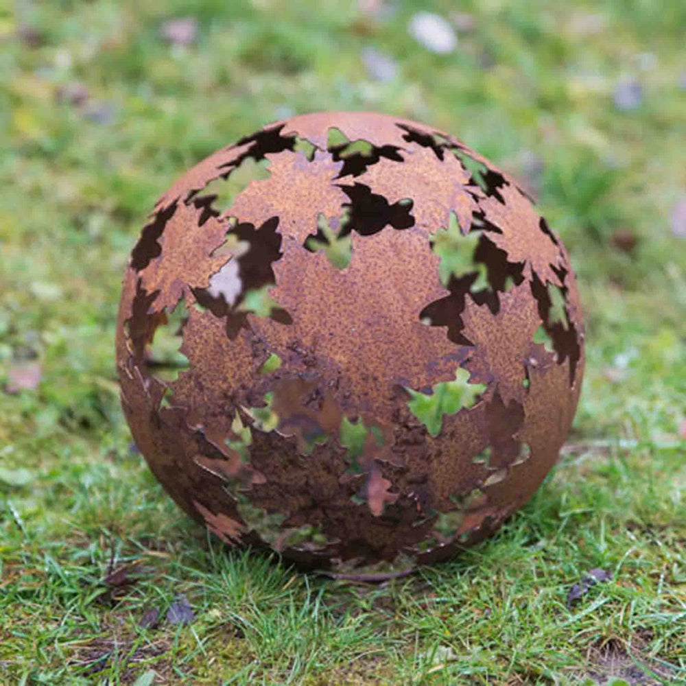 
                      
                        Metall Blätter Kugel | Deko Idee für Ihre Herbstdeko
                      
                    