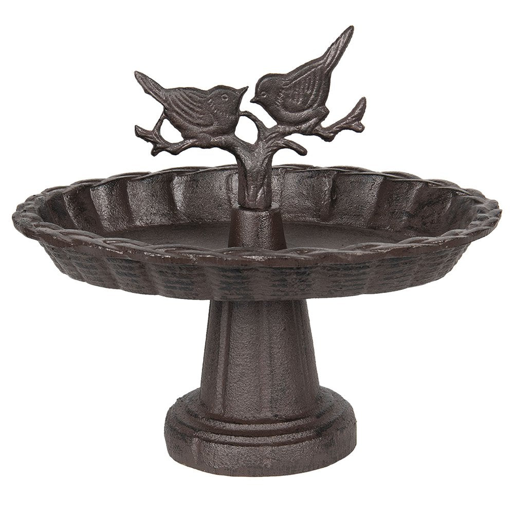 Vogelbad Braun 24x19x22 cm