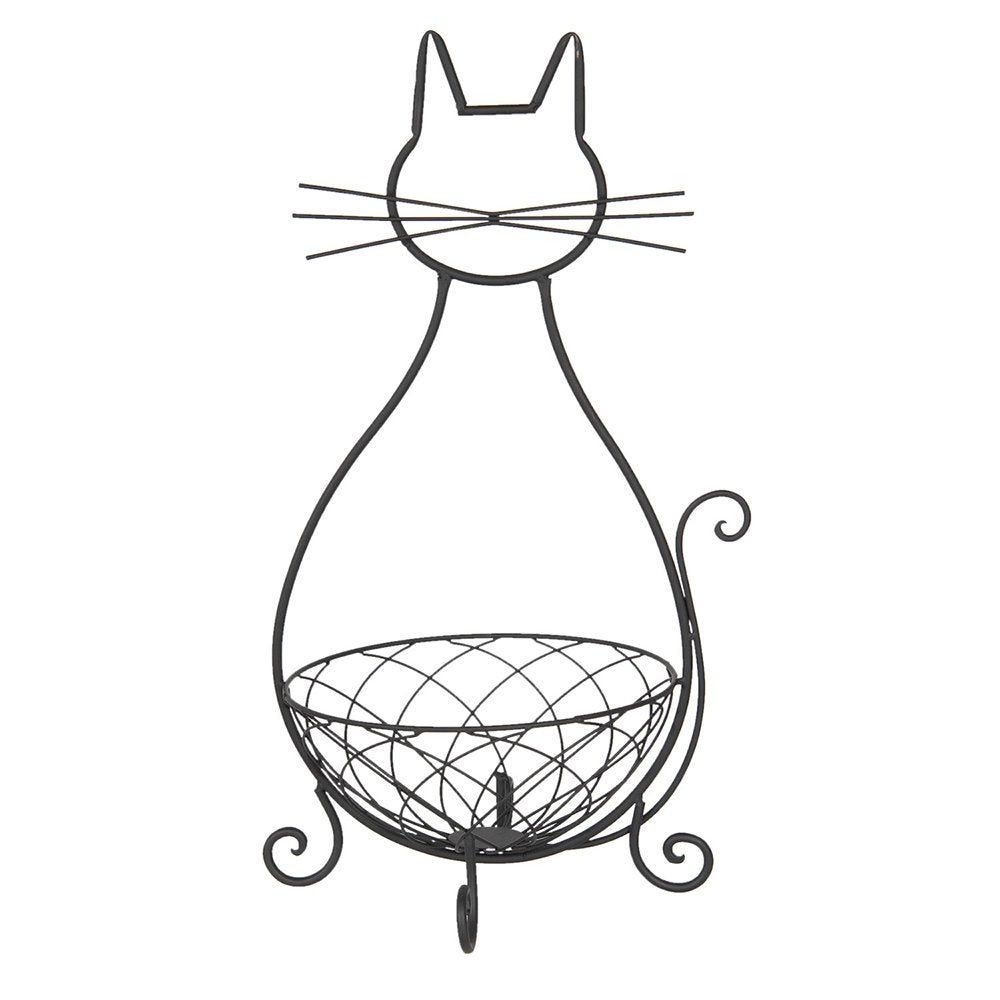 Dekoschale Katze Braun 31x25x55 cm