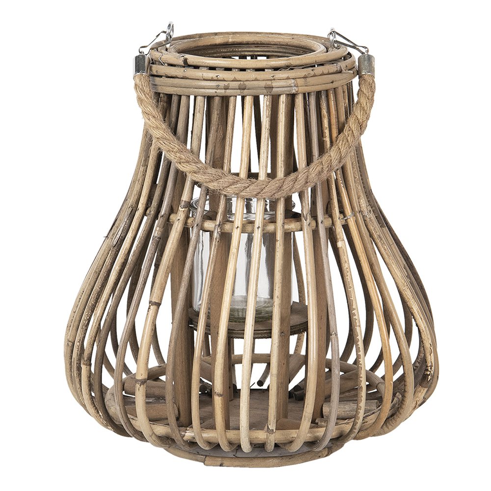 Windlicht Beige ? 27x30 cm